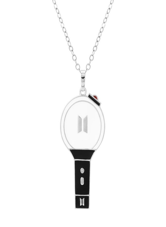 YANENG Army Lightstick Necklace Inspired Pendant 18K Gold Plated Jewelry Merch for Army Fans Gifts - Image 1